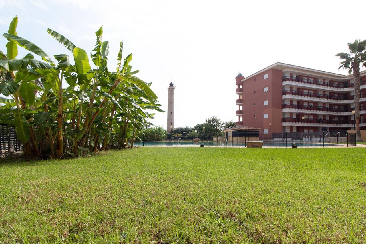 Global Properties, Apartamento Con Gran Terraza Y Piscina Canet d'En Berenguer Esterno foto